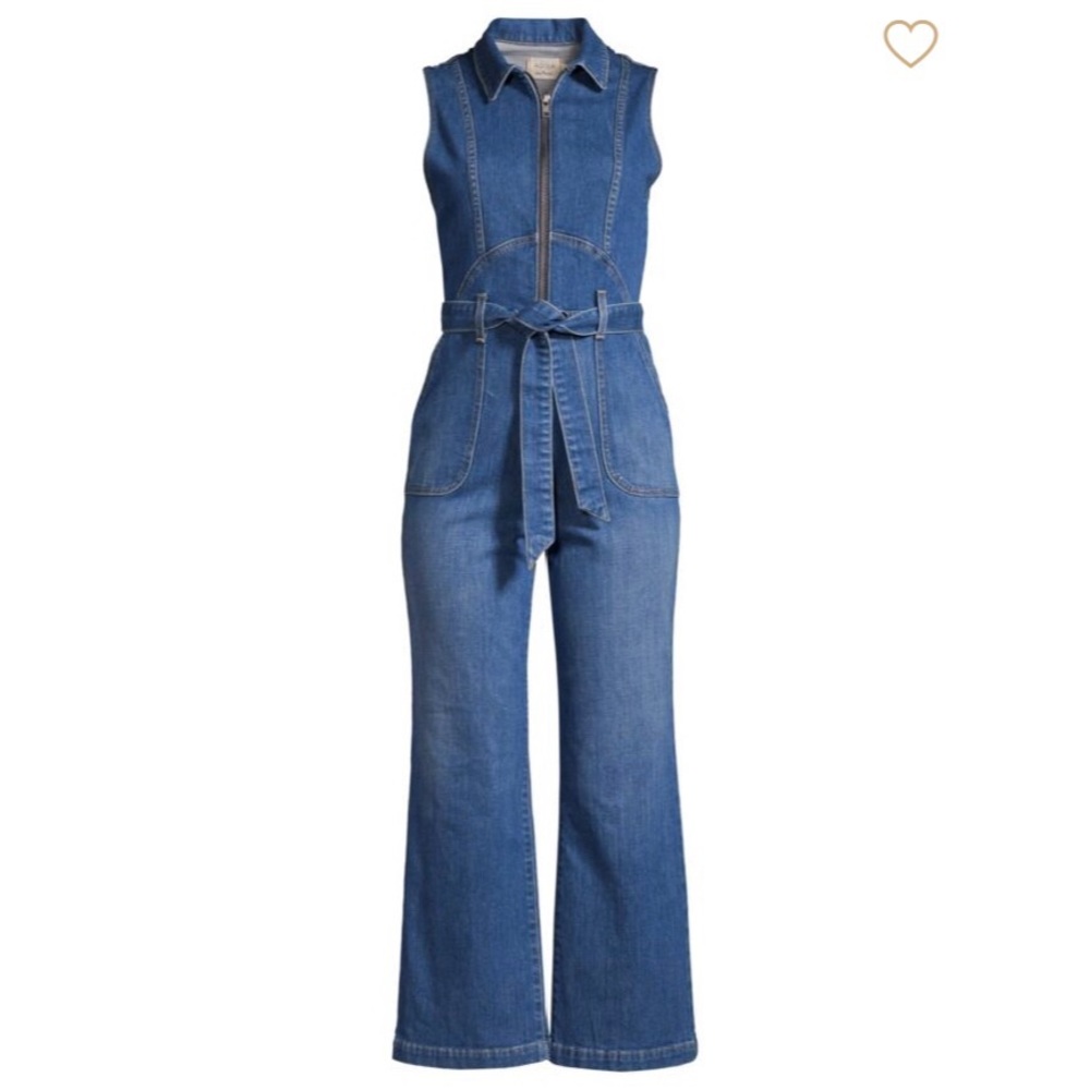 Alice + Olivia denim jumpsuit size 26